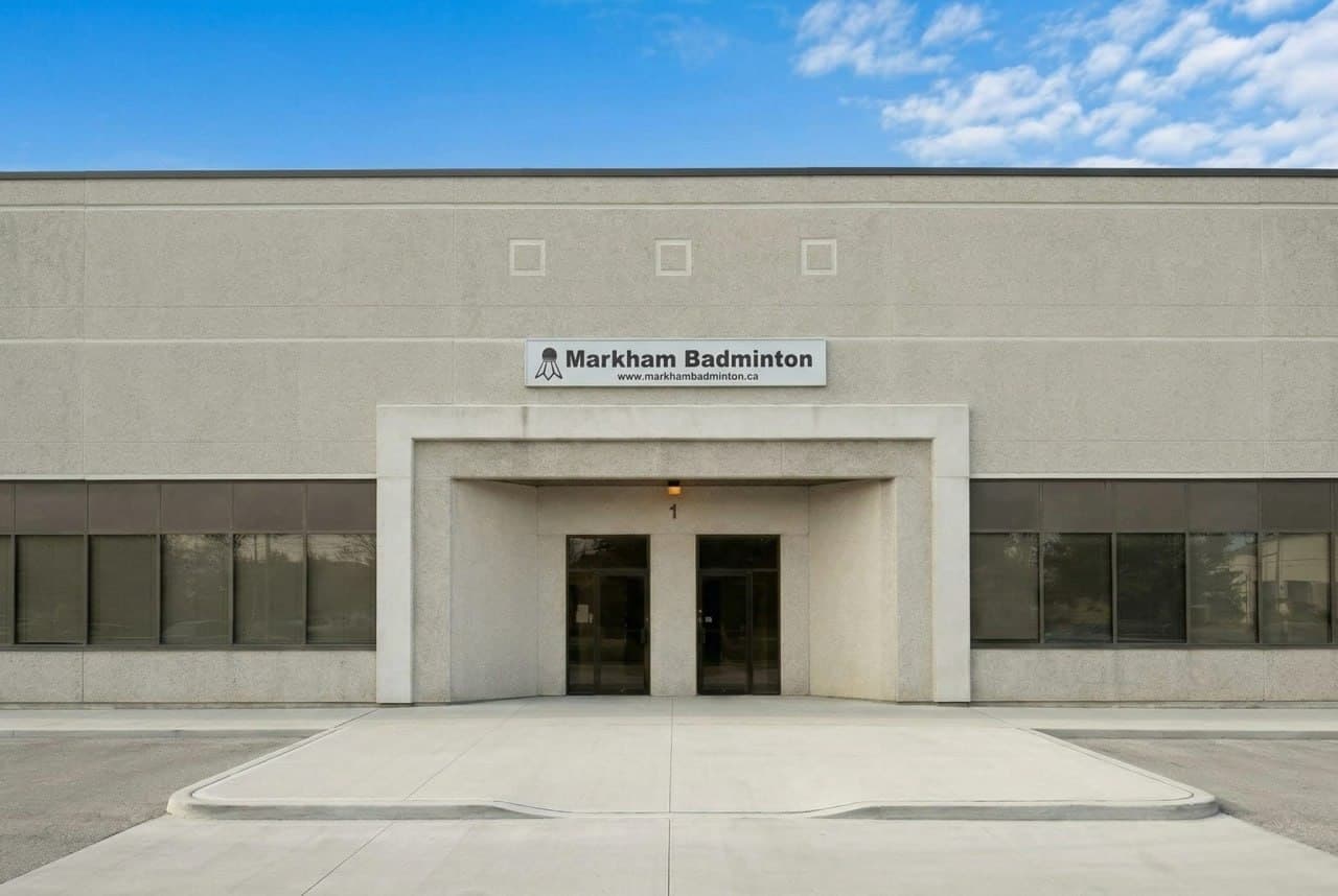 Entrance to Markham Badminton Club